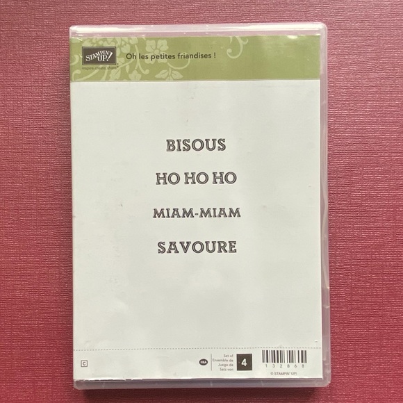 Stampin’ Up! “Oh Les petites friandises!” Stamps Set - Picture 1 of 4